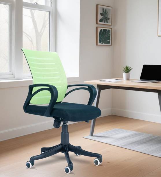 Medallion Comfortable Revolving Adjustable Height Office Executive Chair Nylon Office Arm Chair