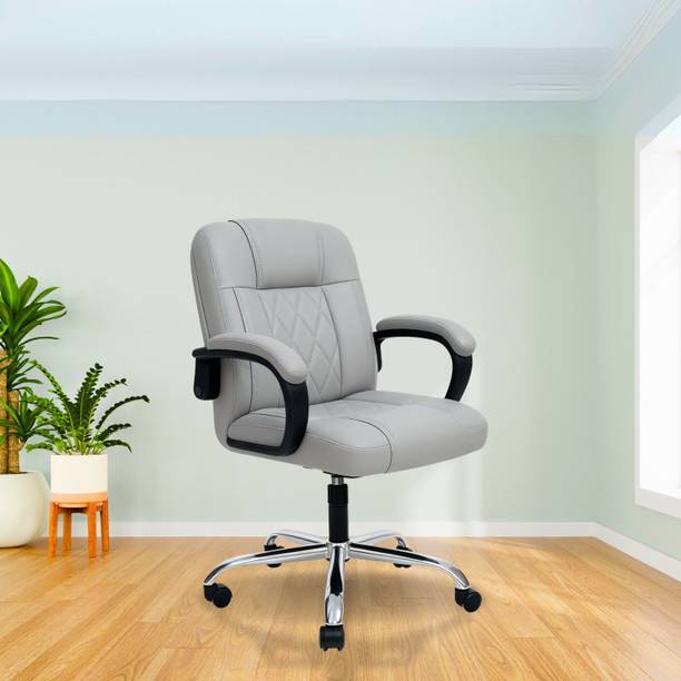 ACTIVA Galaxy Chair with Adjustable Height|Ergonomic Support for Home/office/gaming Leatherette Office Adjustable Arm Chair