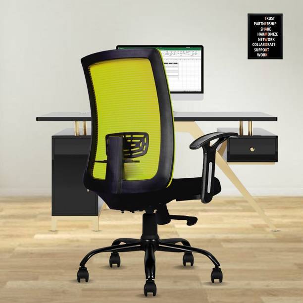 beaatho Apollo Mesh Mid Back Revolving Office Chair Mesh Office Conference Chair