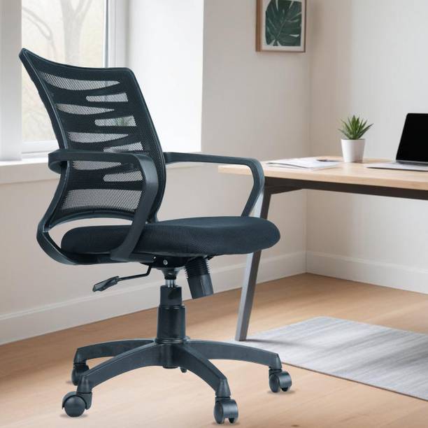 Medallion Adjustable Lumbar, Arm Rest, Adjustable Height Nylon Office Arm Chair