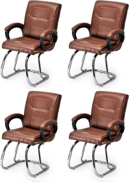 RATISON Office Home study reception school library visitor guest computer chair Leatherette Office Arm Chair