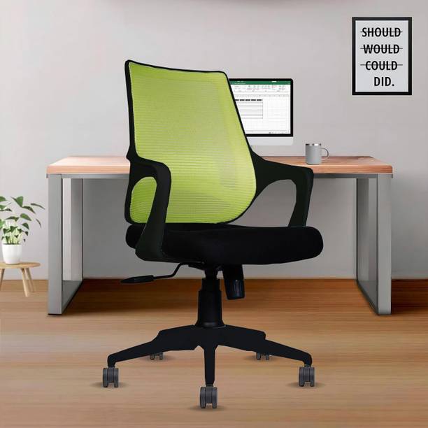 MAESTRO Comfortable Fabric, Mesh Office Executive Chair Fabric Office Adjustable Arm Chair