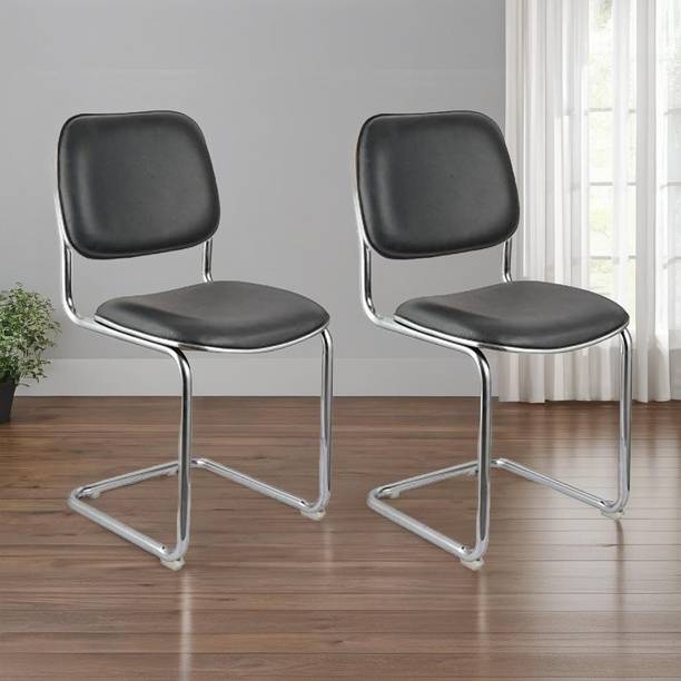 RW REST WELL S-Model Chrome Cotton Office Visitor Chair