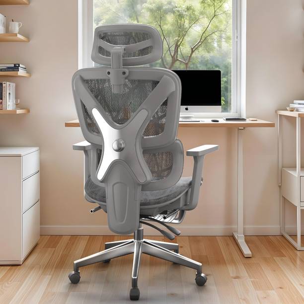 Drogo Ergonomic Home Office Chair/Computer Adjustable 3D Armrest & Lumbar Support Mesh Office Executive Chair