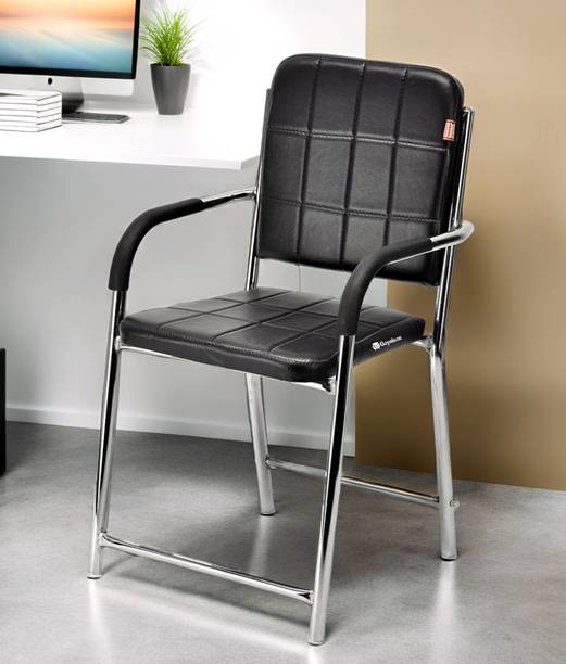 NEW GOYAL FURNITURE Leatherette Office Visitor Chair