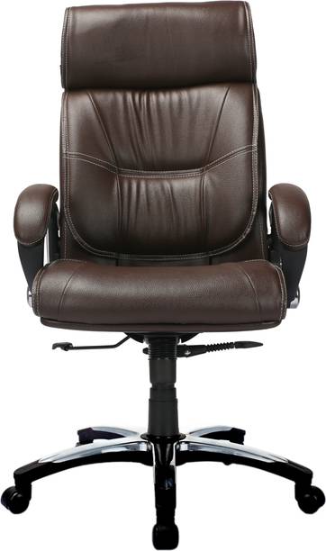 Adiko Adiko High back Executive Chair in Brown Leatherette Office Executive Chair