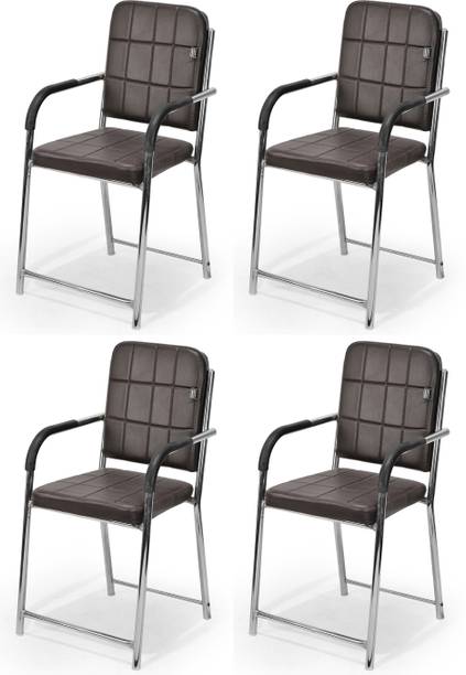 APPLE FURNITURE Home Office Hotel Dining Chair Leatherette Office Arm Chair