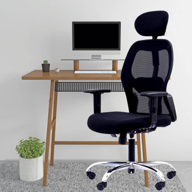 Woodberg Gravity High Back Gaming & Computer Revolving Chair Mesh Office Adjustable Arm Chair