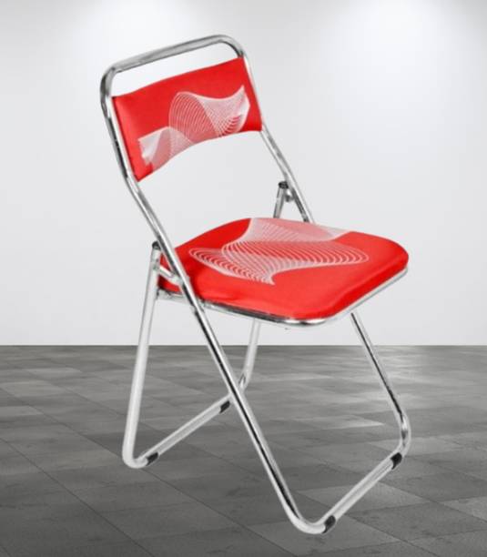 suhana group Red Chair01 Fabric Office Folding Chair