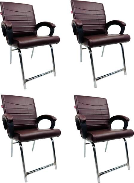 RATISON Ergonomic chair Stylish Office Seating chair for Home offices & Workspaces Leatherette Office Arm Chair
