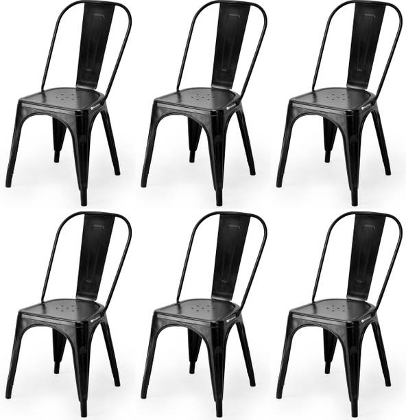 OFFICE SEATING Ergonomic Comfortable Iron Cafe chair Dining Reception Chair Metal Dining Chair