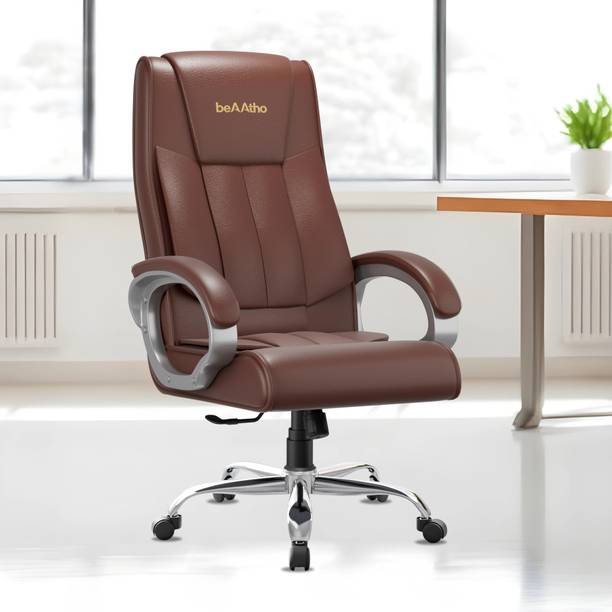 beaatho Berlin Orthopedic Boss Chair| Leatherette Office Executive Chair Leatherette Office Executive Chair