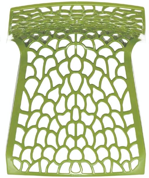 chaya Plastic Chair| Armless Chair for Dining Room Set, Cafe and Restaurents Fabric Office Visitor Chair