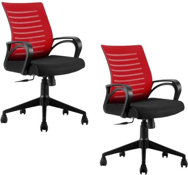 MAESTRO SEATING SYSTEMS Home & Office Mesh Chair with Fixed Handles -Comfortable Desk Chair Office Chair Fabric Office Adjustable Arm Chair