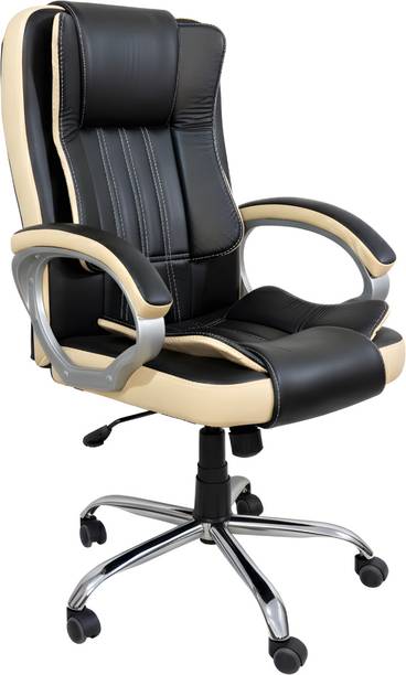 ACTIVA Viper 360° Swivel Leatherette Office Chair for Office/Gaming/Home/Study Desk Leatherette Office Adjustable Arm Chair