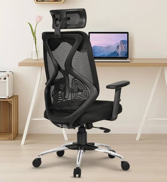 Da URBAN Merlion Z-Black High Back Ergonomic Mesh Office Chair Mesh Office Executive Chair