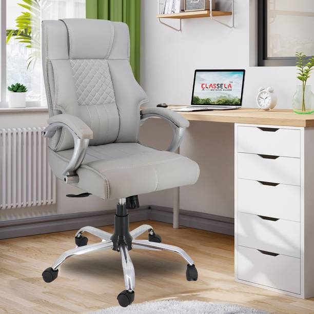 Newturn Desire Premium Leather Boss office Leather Office Arm Chair