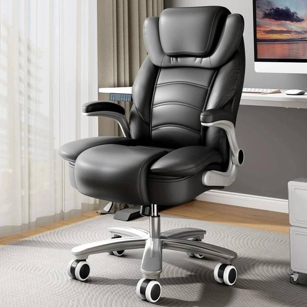 CHAIRTECH ® 1 Year Warranty | High Back | Ergonomic | Home & Office Leatherette Office Executive Chair