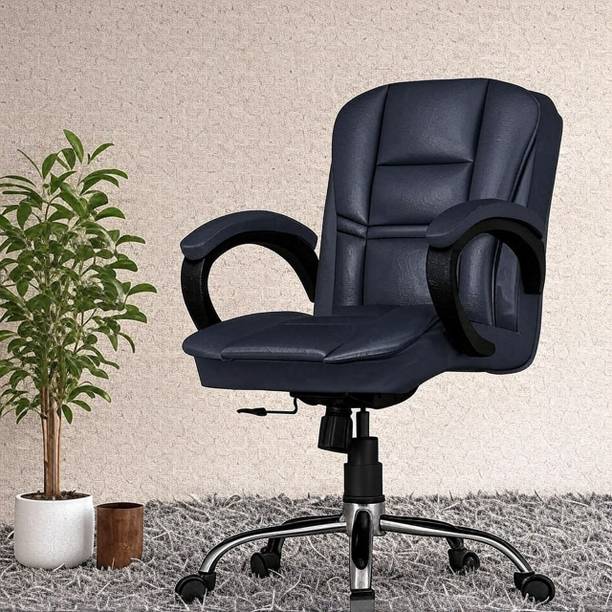 CRATVZ IVES, Office Chair, Executive Chair with 3 Years Warranty Leatherette Office Executive Chair