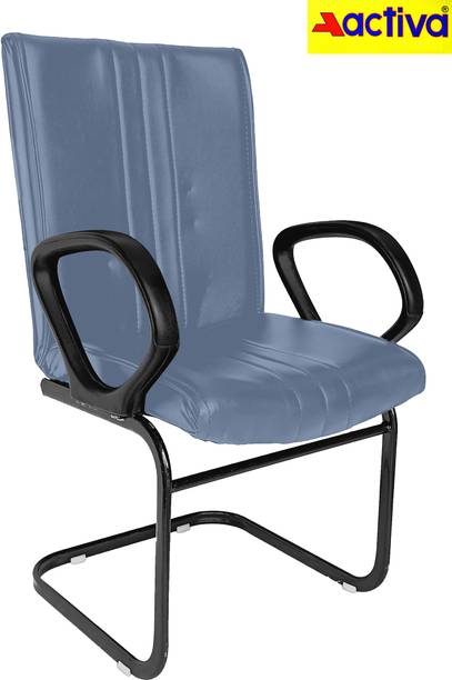 ACTIVA 127 Max Creta Designer Metal Frame Leatherette Office Visitor Chair