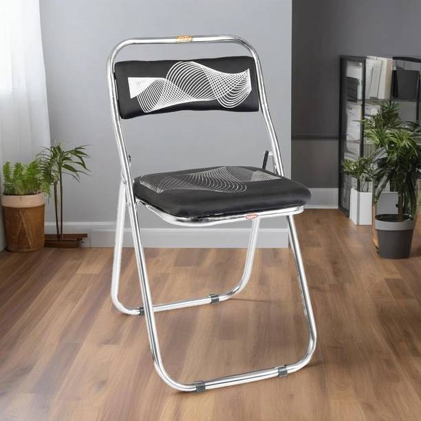 Patelraj Metal and Cotton Office Folding Chair