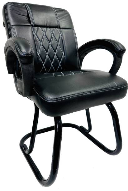 RATISON Ergonomic Office Chair with comfort seating experience made of iron frame Leatherette Office Arm Chair
