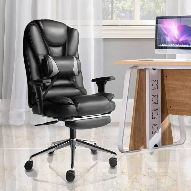 Kepler Brooks Italia Pro - High Back Ergonomic Office Chair With 2D Adjustable Armrest Leatherette Office Adjustable Arm Chair