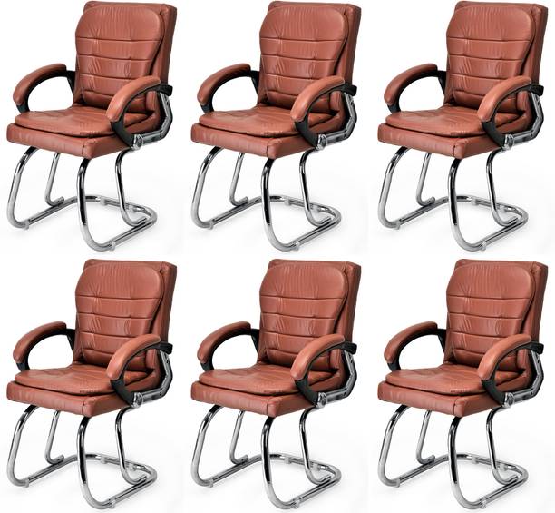 GOYALSON Leatherette Office Visitor Chair
