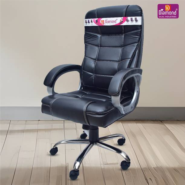 Diamond Super Leather High ST1 Leatherette Office Executive Chair