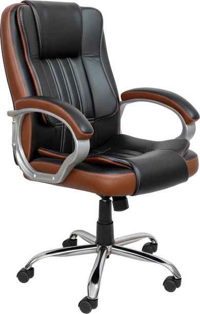 ACTIVA Viper 360° Swivel Leatherette Office Chair for Office/Gaming/Home/Study Desk Leatherette Office Adjustable Arm Chair