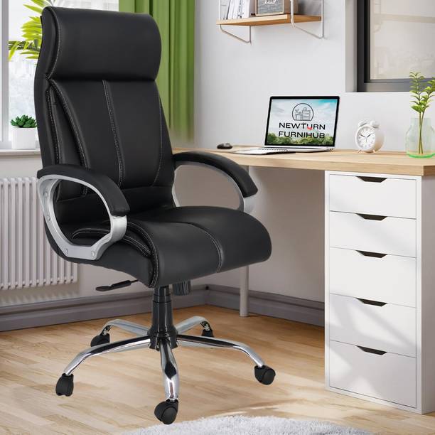 Newturn Ranger Premium Leatherette High Back Ergonomic Chair with 2 years warranty Leather Office Executive Chair