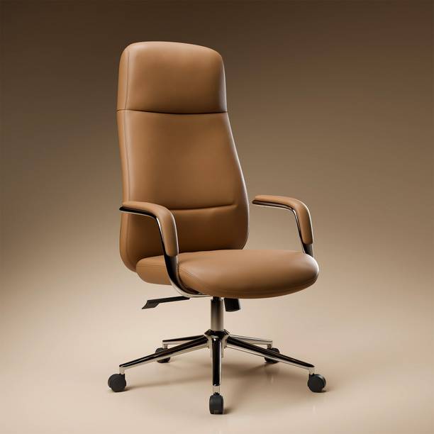 GREEN SOUL Oslo Vegan Leather Office | Ergonomic Boss | Scandinavian design Leatherette Office Executive Chair