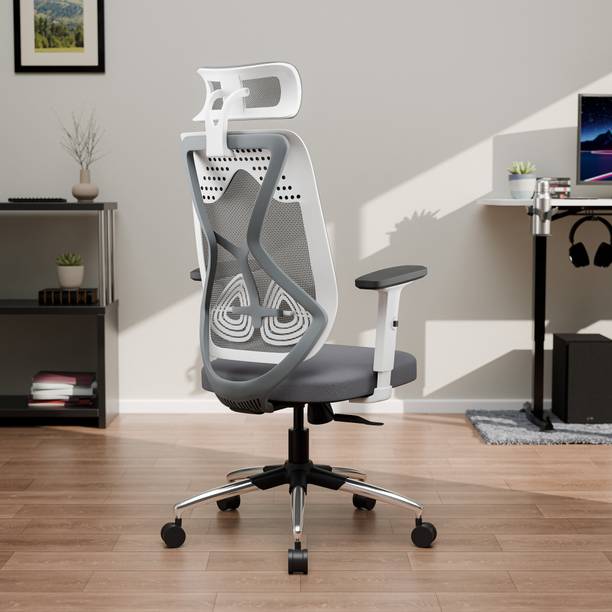 GREEN SOUL Zodiac Lite High Back Ergonomic Chair|Home, Office, WFH|1D Armrest|Premium Mesh Office Adjustable Arm Chair