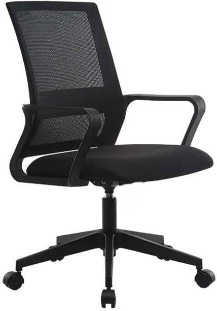 SOFTSEAT New Boom Back 2 Year of Warranty|Mid Back | Mesh | Ergonomic | Home&office Mesh Office Adjustable Arm Chair