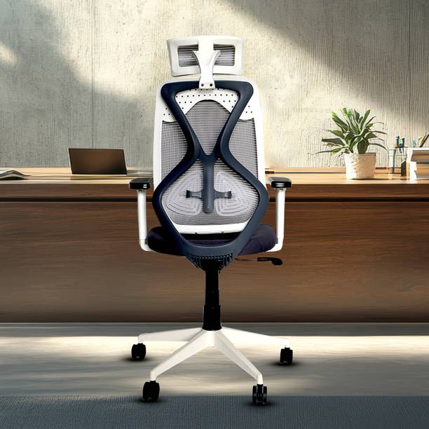 oolive Breeza OC111 Office Executive Mesh Adjustable Arm Mesh Office Stacking Chair