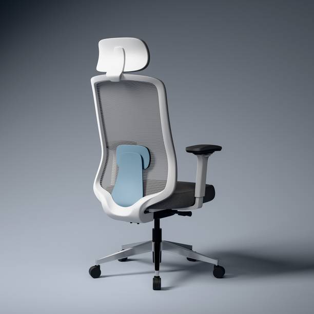 GREEN SOUL Cosmos Pro Minimal Design Ergonomic Office Chair | Intelli-Adapt | 4D armrest Mesh Office Adjustable Arm Chair