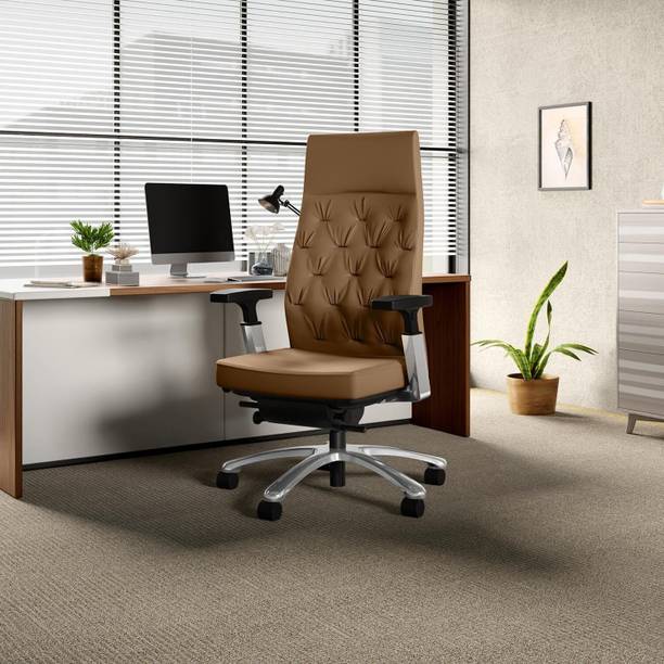 Godrej Interio Posture Perfect High Back Leather Office Executive Chair