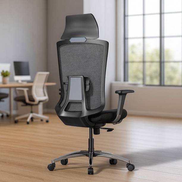 FUGO Chair FG FEDO Office Chair, Study Chair, Computer Chair, 3 Years Warranty Mesh Office Conference Chair