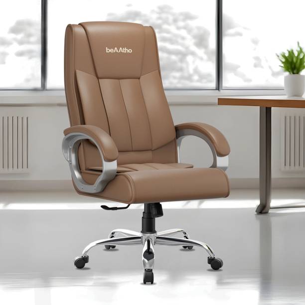 beaatho Berlin Orthopedic Boss Chair| Leatherette Office Executive Chair Leatherette Office Executive Chair