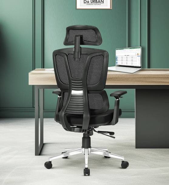 Da URBAN Beatle Black High Back Mesh Office Executive Chair