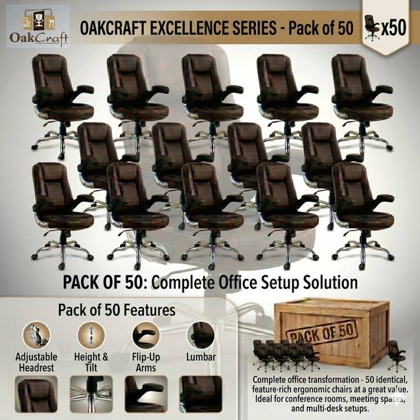 Oakcraft Leatherette Office Executive Chair