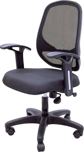 MAESTRO SEATING SYSTEMS Home & Office Mesh Chair with Fixed Handles - Comfortable Desk Chair Fabric Office Executive Chair