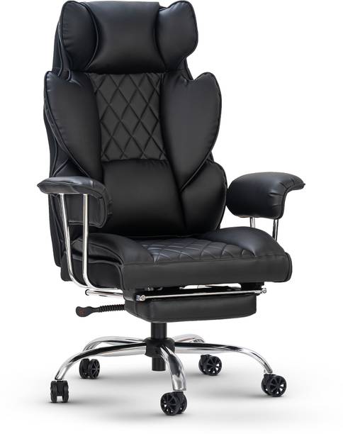 Drogo Ergonomic High Back Computer Office Chair with 400LBS CushionSeat Armrest PU Leather Office Executive Chair
