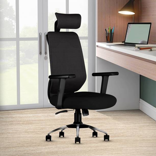CELLBELL C190 Berlin Imported Pneumatic Hydraulic | Ergonomic High Back Mesh Office Adjustable Arm Chair