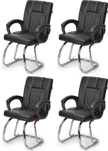 KITHANIA Ergonomic Visitor/Study/Office Home Reception conference school library Chair Leather Office Executive Chair