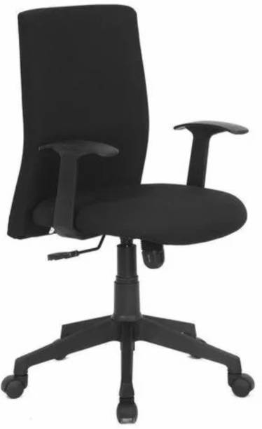 realchairs Cotton Blend Office Adjustable Arm Chair
