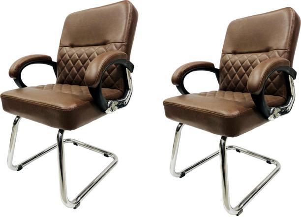 P P CHAIR Executive Director Principal Manager Office Visitor Study Chair with arm Rest Leatherette Office Executive Chair