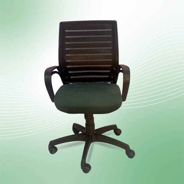 ACTIVA Jerry Executive Office & Study Chair|Adjustable Height & 360° Swivel Wheels| Leatherette Office Executive Chair