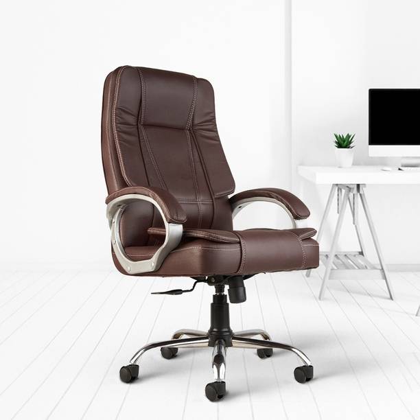 CELLBELL CELLBELL C102 Watson High Back Executive Leatherette Chair | Adjustable Height Leatherette Office Executive Chair