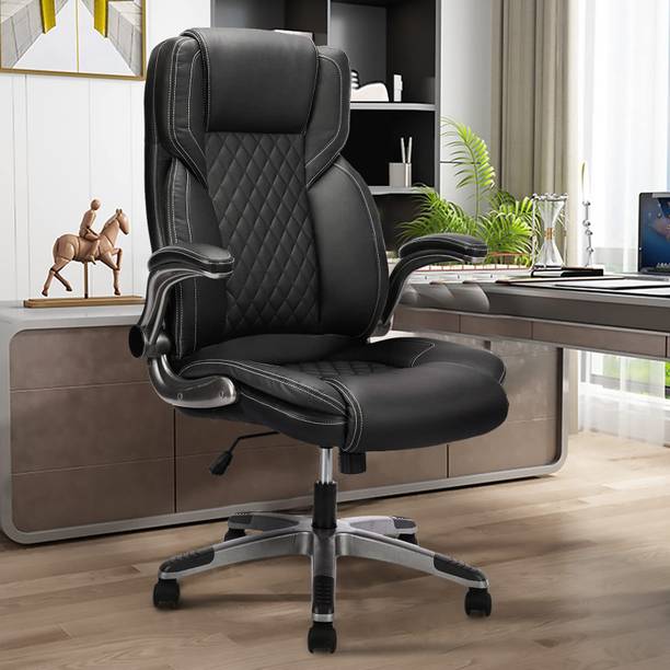 CHAIRTECH Leatherette Office Adjustable Arm Chair